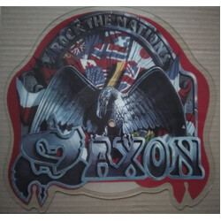 Saxon Rock The Nations Vinyl 7" USED