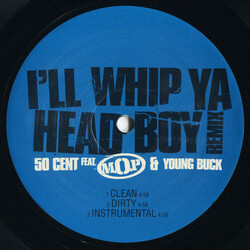 50 Cent / Lloyd Banks I'll Whip Ya Head Boy (Remix) / You Already Know (Remix) Vinyl 12" USED
