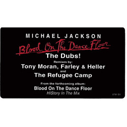 Michael Jackson Blood On The Dance Floor (The Dubs) Vinyl 12" USED