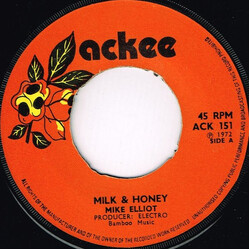 Mike Elliott Milk & Honey Vinyl 7" USED