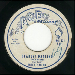 Huey "Piano" Smith Dearest Darling / Tu-Ber-Cu-Lucas And The Sinus Blues Vinyl 7" USED