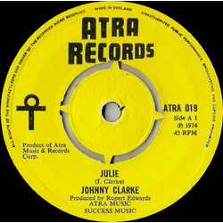 Johnny Clarke Julie Vinyl 7" USED