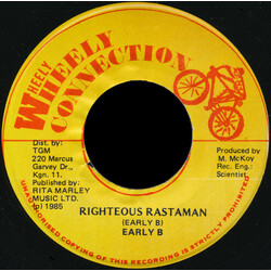 Early B (2) Righteous Rastaman Vinyl 7" USED