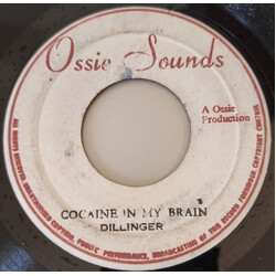 Dillinger Cocaine In My Brain Vinyl 7" USED