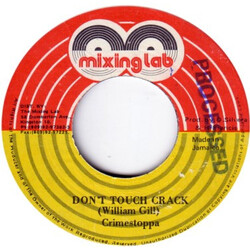 Crime Stoppa Don't Touch Crack Vinyl 7" USED