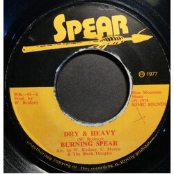 Burning Spear Dry & Heavy / School Days Vinyl 7" USED