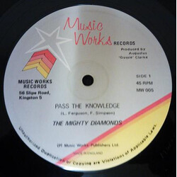 The Mighty Diamonds / U Brown Pass The Knowledge / Gimme The Music Vinyl 12" USED