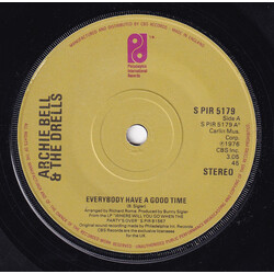 Archie Bell & The Drells Everybody Have A Good Time Vinyl 7" USED
