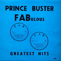 Prince Buster Fabulous Greatest Hits Vinyl LP USED