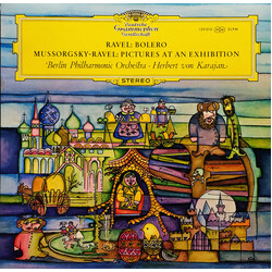 Maurice Ravel / Modest Mussorgsky / Herbert von Karajan / Berliner Philharmoniker Bolero / Pictures At An Exhibition Vinyl LP USED
