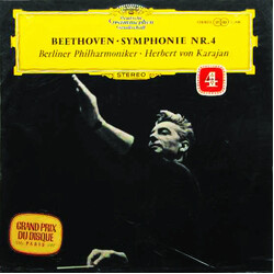 Ludwig Van Beethoven / Berliner Philharmoniker / Herbert von Karajan Symphonie Nr. 4 Vinyl LP USED