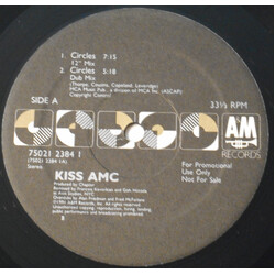 Kiss AMC Circles USED VINYL 12INCH 33 S RPM PROMO