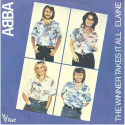 ABBA The Winner Takes It All / Elaine Vinyl 7" USED
