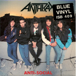 Anthrax Anti-Social Vinyl 7" USED