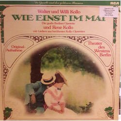 Walter Kollo / Willi Kollo Wie Einst Im Mai Vinyl LP USED