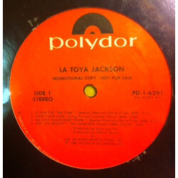 La Toya Jackson La Toya Jackson Vinyl LP USED