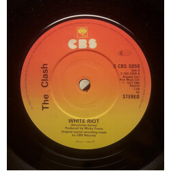 The Clash White Riot Vinyl 7" USED