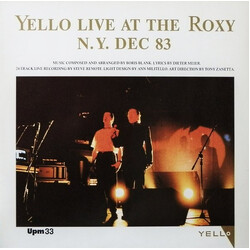 Yello Live At The Roxy N.Y. Dec 83 Vinyl 12" USED
