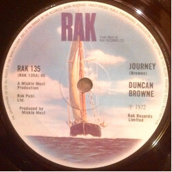 Duncan Browne Journey Vinyl 7" USED