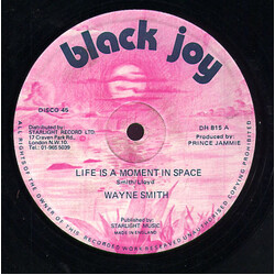 Wayne Smith Life Is A Moment In Space / Aint No Me Without You Vinyl 12" USED