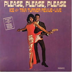 Ike & Tina Turner Revue Please, Please, Please - Ike & Tina Turner Revue Live Vinyl LP USED