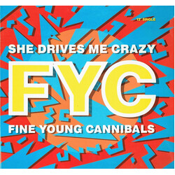 Fine Young Cannibals She Drives Me Crazy USED VINYL 12INCH 33 S RPM SINGLE