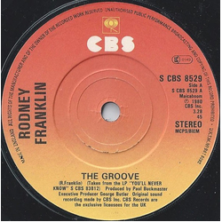Rodney Franklin The Groove Vinyl 7" USED