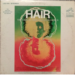 Various Hair  (The American Tribal Love-Rock Musical) Vinyl LP USED