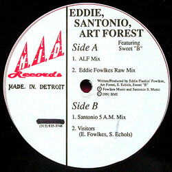Eddie Fowlkes / Santonio Echols / Arthur Forest Detroit Techno Soul Vinyl 12" USED