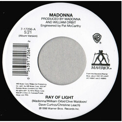 Madonna Ray Of Light USED VINYL 7INCH 45 RPM