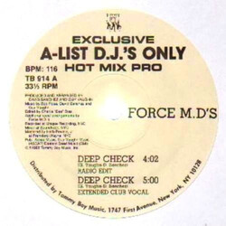 Force MD's Deep Check Vinyl USED
