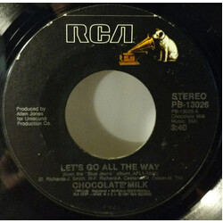 Chocolate Milk (2) Let's Go All The Way / Honey Bun USED VINYL 7INCH 45 RPM SINGLE