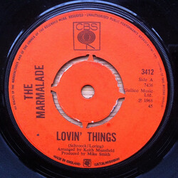 The Marmalade Lovin' Things Vinyl 7" USED
