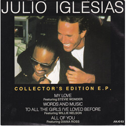 Julio Iglesias / Stevie Wonder My Love Vinyl 7" USED