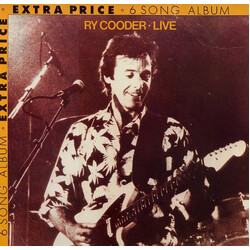 Ry Cooder Live Vinyl LP USED