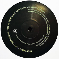 Riton / Gucci Soundsystem / DJ Funk / Vula Fuck Me Right Vinyl 12" USED