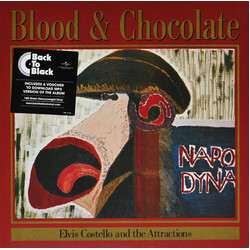 Elvis Costello & The Attractions Blood & Chocolate Vinyl LP USED
