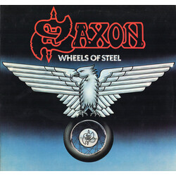Saxon Wheels Of Steel Vinyl LP USED