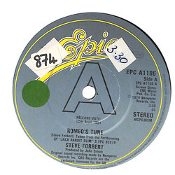 Steve Forbert Romeo's Tune Vinyl 7" USED