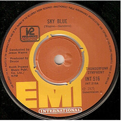 Thunderfunk Symphony Sky Blue Vinyl 7" USED