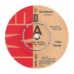 John Forde Stardance Vinyl 7" USED