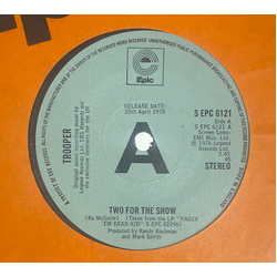 Trooper (4) Two For The Show Vinyl 7" USED