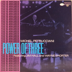 Michel Petrucciani Power Of Three Vinyl LP USED