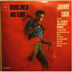 Johnny Cash Blood, Sweat And Tears Vinyl LP USED