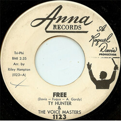 Ty Hunter / Voice Masters (2) Free USED VINYL 7INCH 45 RPM PROMO