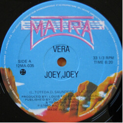 Vera (2) Joey, Joey USED VINYL 12INCH 33 S RPM