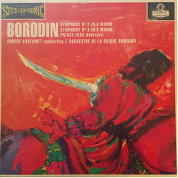 Alexander Borodin / Ernest Ansermet / L'Orchestre De La Suisse Romande Symphonies Nos. 2 & 3 / Prince Igor Overture Vinyl LP USED