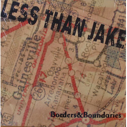 Less Than Jake Borders & Boundaries Vinyl LP USED