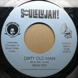 Irene Reid / Cuppy Records Studio Band Dirty Old Man / I Keep Forgetting Vinyl 7" USED