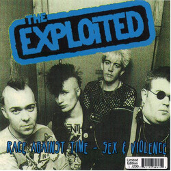 The Exploited Race Against Time - Sex & Violence Vinyl 7" USED
